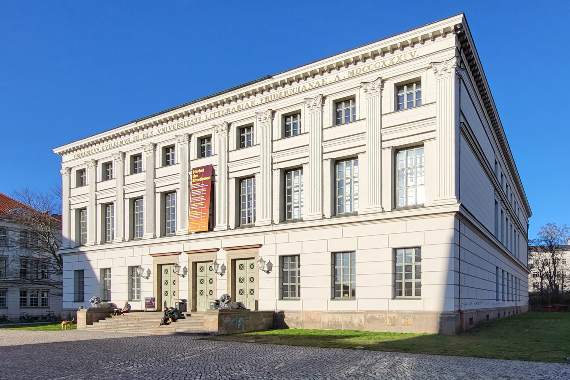 Mehr über den Artikel erfahren Halle, Martin-Luther-Universität, Löwengebäude