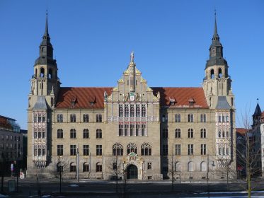 Restaurierung, Fachplanung, Bestandsanalyse - Halle, Landgericht, Fassade